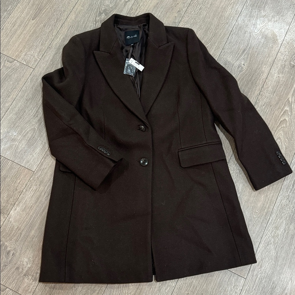 Madewell Blazer Coat in Insuluxe Fabric NWT NS388 $328 retail - Picture 6 of 7